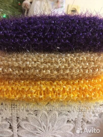 Мочалка ручной работы