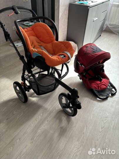 Прогулочная коляска 2 в 1