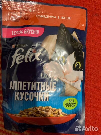 Корм для кошек Felix