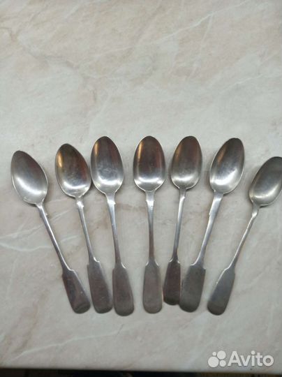 Серебряные ложки 84 пробы