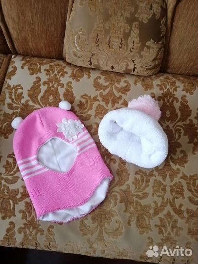 Комплект шапка, шарф