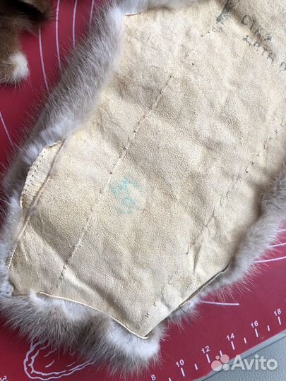 Мех голубой норки