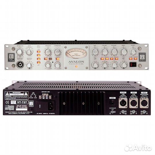 Avalon Design VT-737SP и RME UFX Fireface