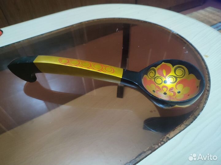 Половник хохлома + ложка