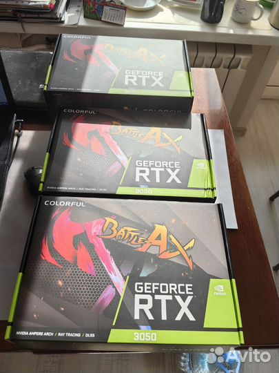 Видеокарты RTX 3050