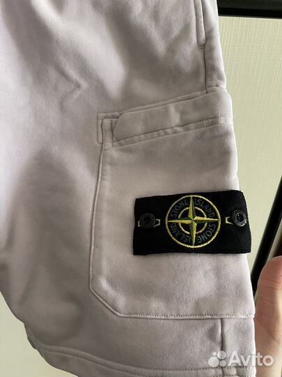 Шорты Stone Island хлопковые - размер M, оригинал