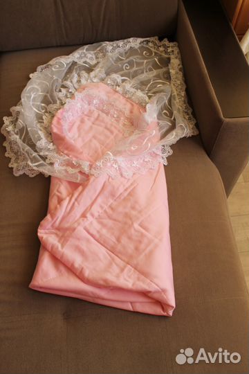 Конверт на выписку для девочки+ниблер