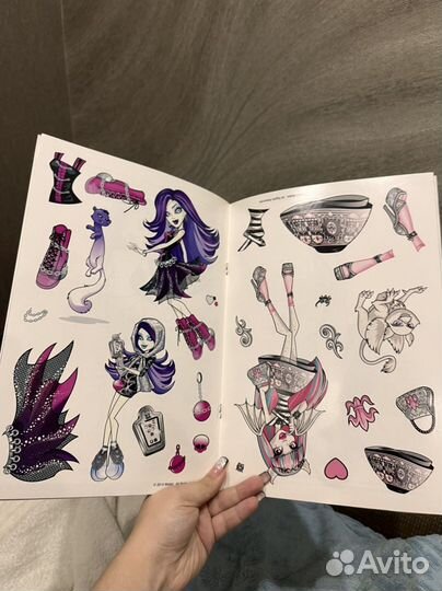 Монстер Хай журнал с наклейками
