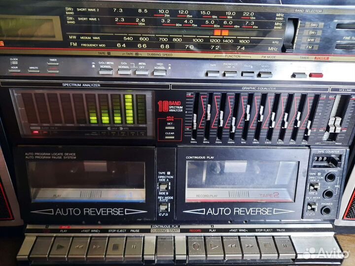 Магнитофон sharp WF-939