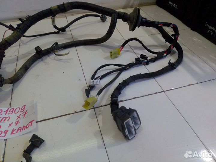 Электропроводка под капот (Geely Emgrand X7)