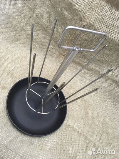 Тритон для Тандыра с чугунной сковородой 29 см