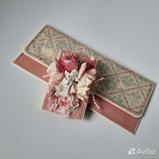 Конверт для денег скрапбукинг