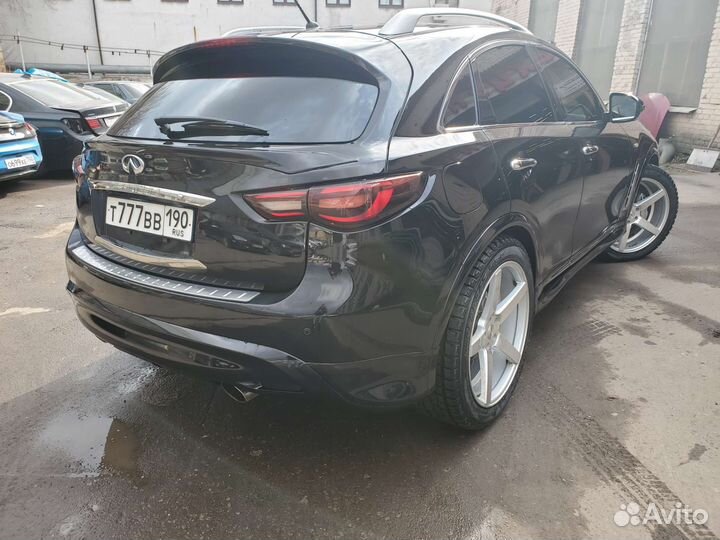 Расширители арок для infiniti QX70 FX37