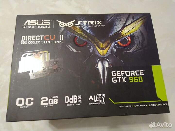 Видеокарта asus GTX 960