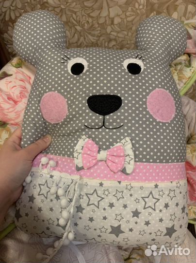 Бортики на кроватку