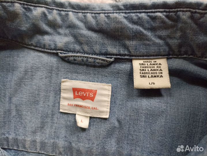 Джинсовая рубашка Levis
