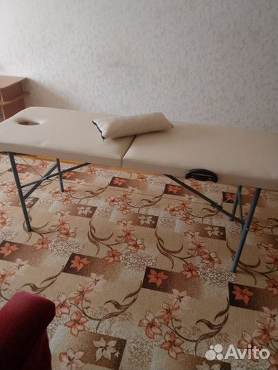 Массажный стол складной с вырезом