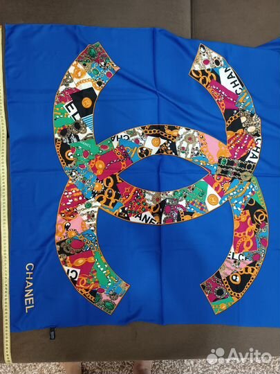 Платок hermes шелк 100