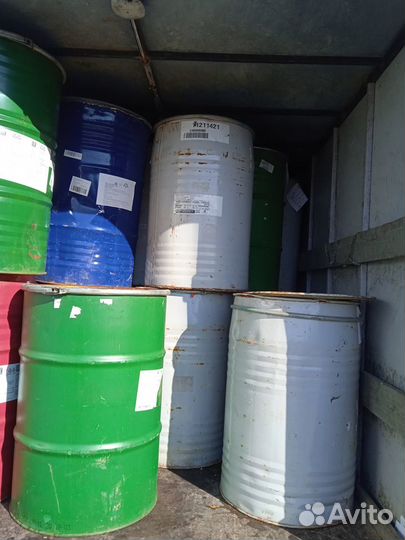 Бочка металлическая пищевая б/у