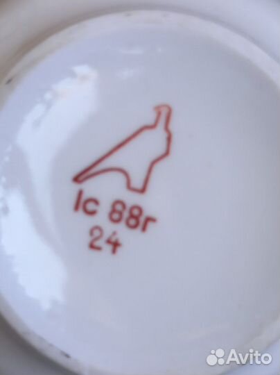 Набор столовой посуды на 6 персон антиквариат