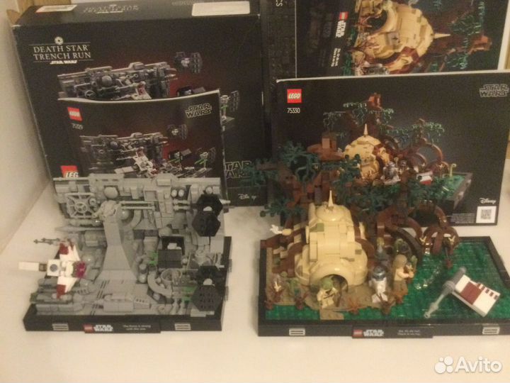 Lego Star wars диорамма