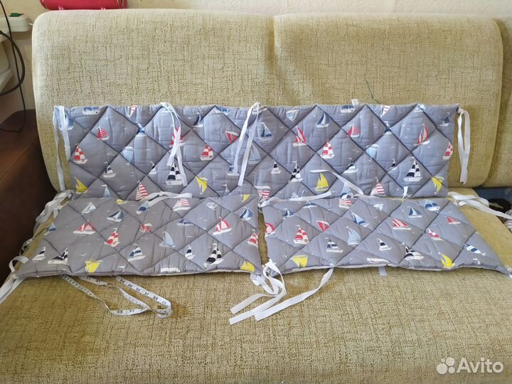 Бортики в детскую кроватку бу