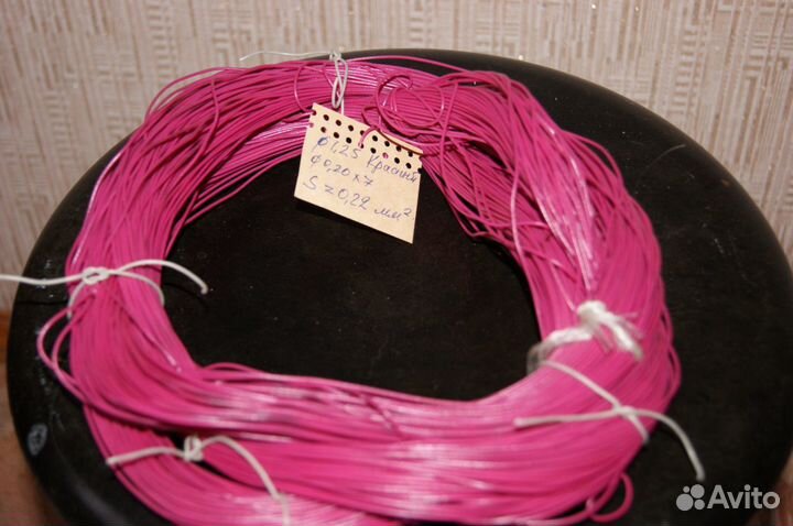 Провод монтажный медный производства СССР