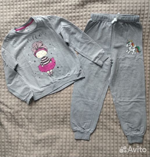 Вещи пакетом на девочку р. 122-128