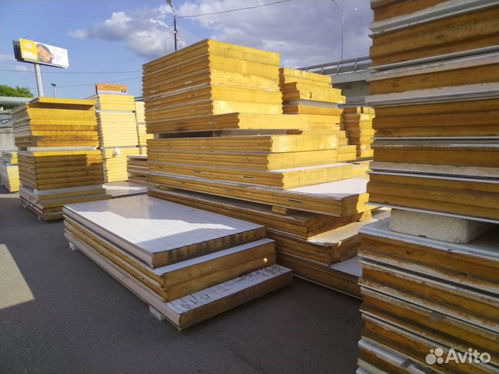 Сэндвич панели 20000 м2 в наличии