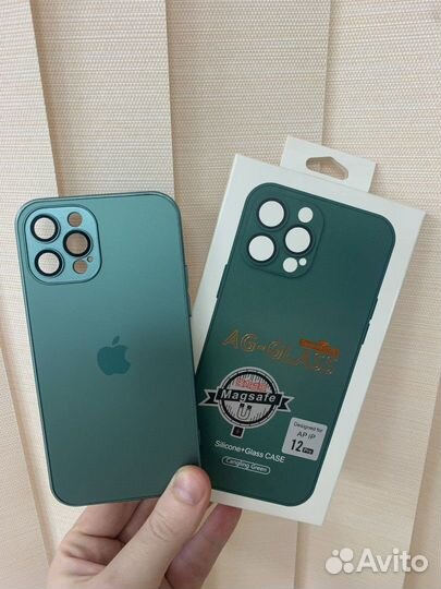 Чехол стекло Magsafe iPhone 12 Pro