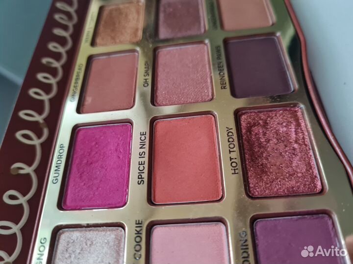 Палетка теней Too faced Gingerbread