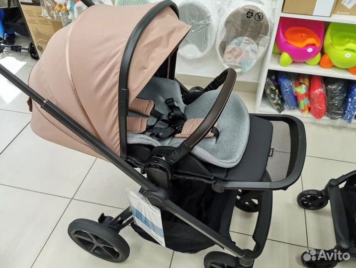 Коляска 2 в 1 Espiro Miloo 08, Pink love story