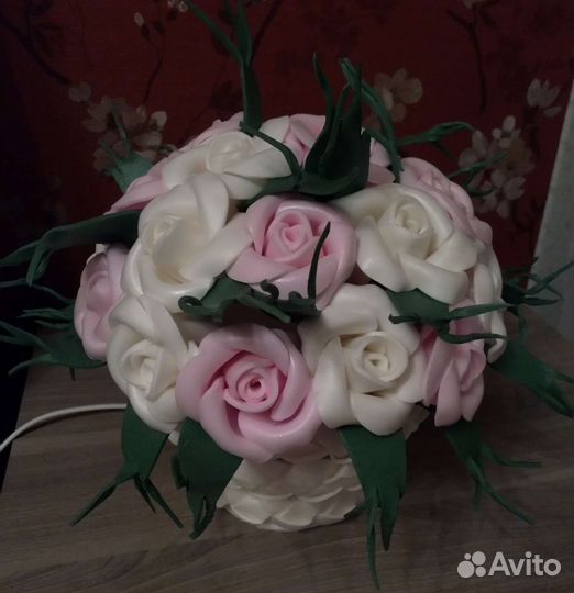 Светильник ручной работы новый