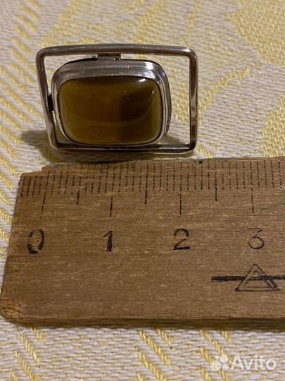 Комплект бусы серьги раухтопаз