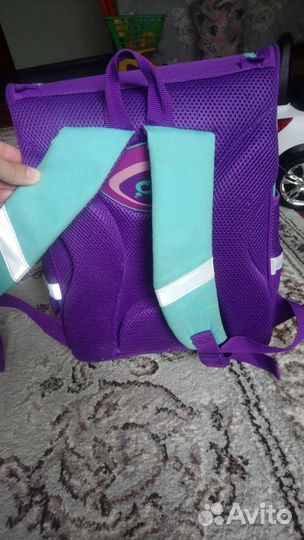 Рюкзак школьный+мешок для обуви для девочки