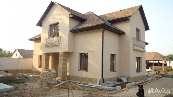 Строительство Домов. Коттедж. Под ключ + Проект