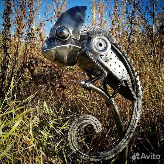 Скульптура из металла