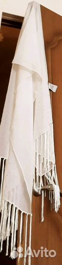 Белый Платок, с стразами