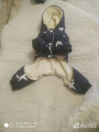 Комбинезон для маленьких собачек