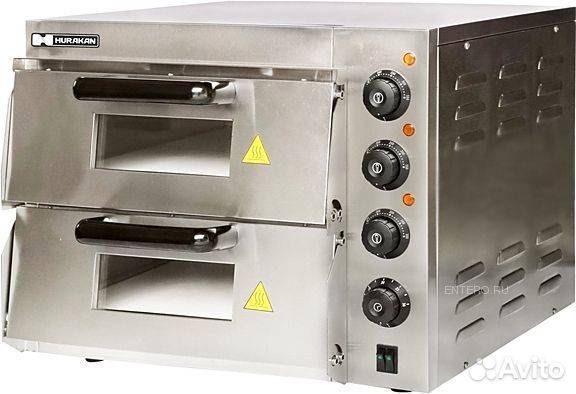 Печь для пиццы 2 уровня, новая