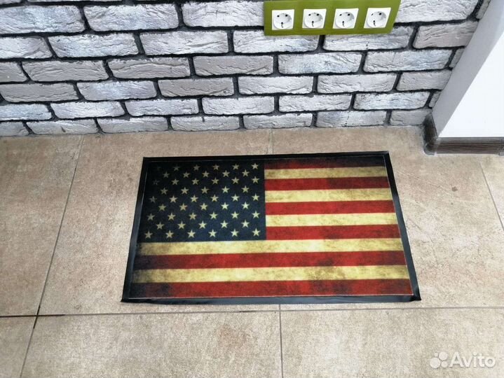 Коврик с флагом США 10 штук