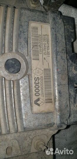 Блок управления двигателем Renault Megane 2 (2002)