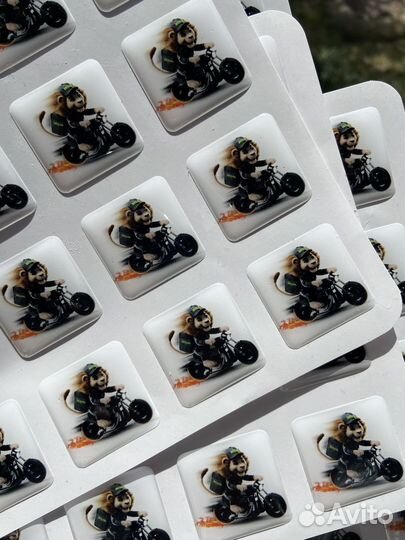 Печать 3D стикеров опт и розница