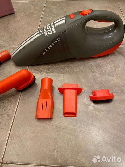 Автомобильный пылесос black decker
