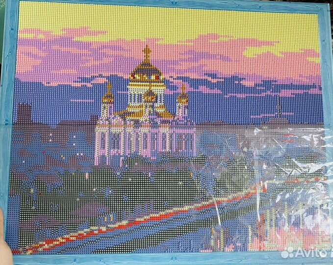 Алмазная мозаика на подрамнике