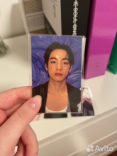 BTS карта Тэхена