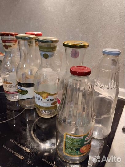 Бутылки, ёмкости 1 л для соков 10 шт