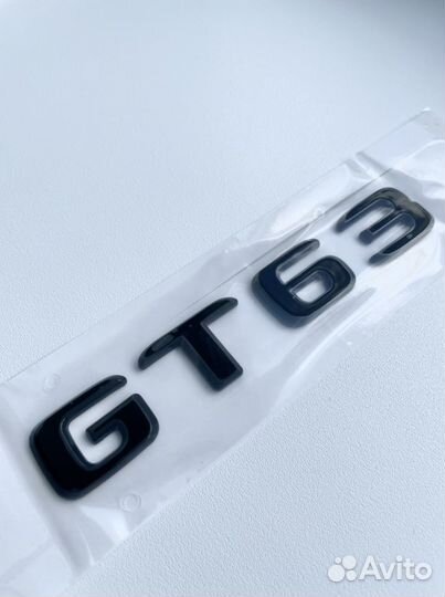 Шильдик надпись буквы GT63 Mercedes Мерседес