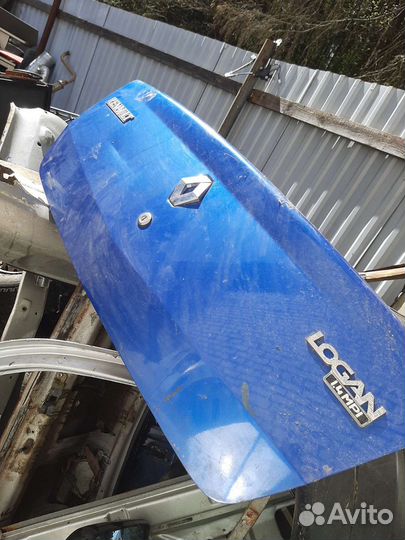 Крышка багажника рено логан 1
