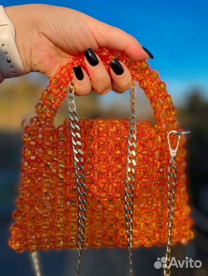 Сумочка из бусин